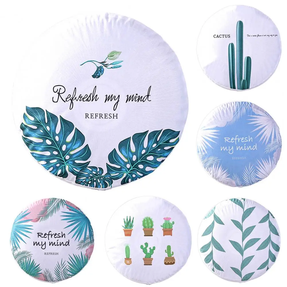 Fan Cover Universal Electric Fan Cover No Odor Multifunctional Leaves Letter Print Electric Protective