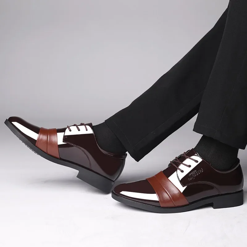 Business Men's Formal Shoes Official Leather Casual Social Shoe Male men dress shoes