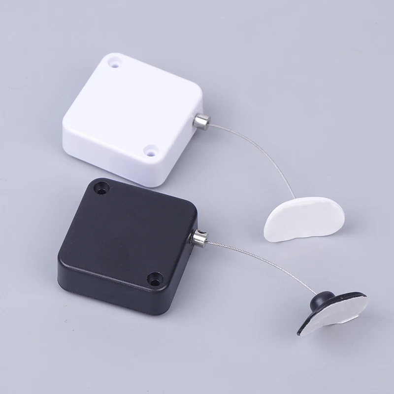 Anti theft pull box Steel Wire Rope Anti Loss Winding Box Supermarket Display Retractable Automatic Winding Rope