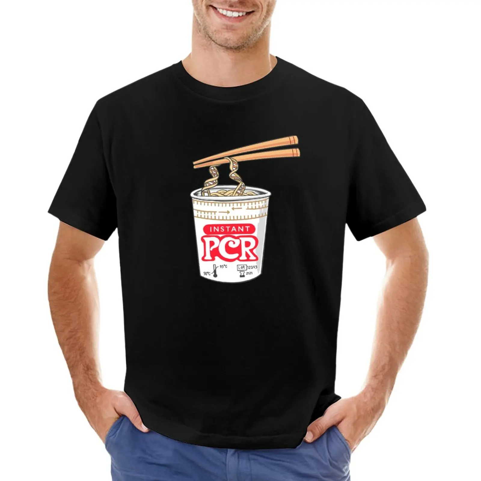 

PCR noodles T-Shirt summer top blondie t shirt T-shirt men