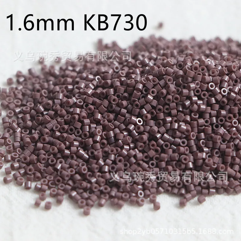 Oil Painting Antique Bead Collection - Handmade DIY Embroidery Loose Beads, 1.6mm