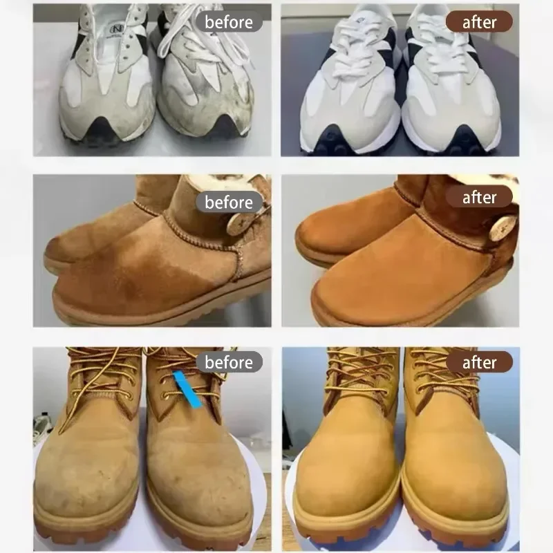 1/30PCS Shoes Cleaning Wipes Rubber Natural Eraser Stick Dirt Remover Suede Sheepskin Matte Leather Professional Decontamination 5