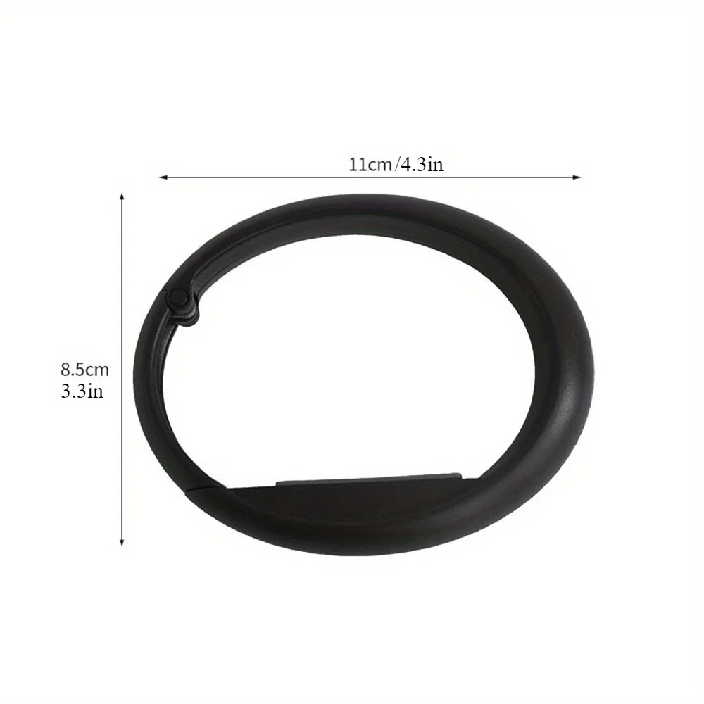 1PC Foldable Portable Bag Hook Hanger for Office Desk Travel Handbag Organizer - Space-Saving Table Hook Side Decor