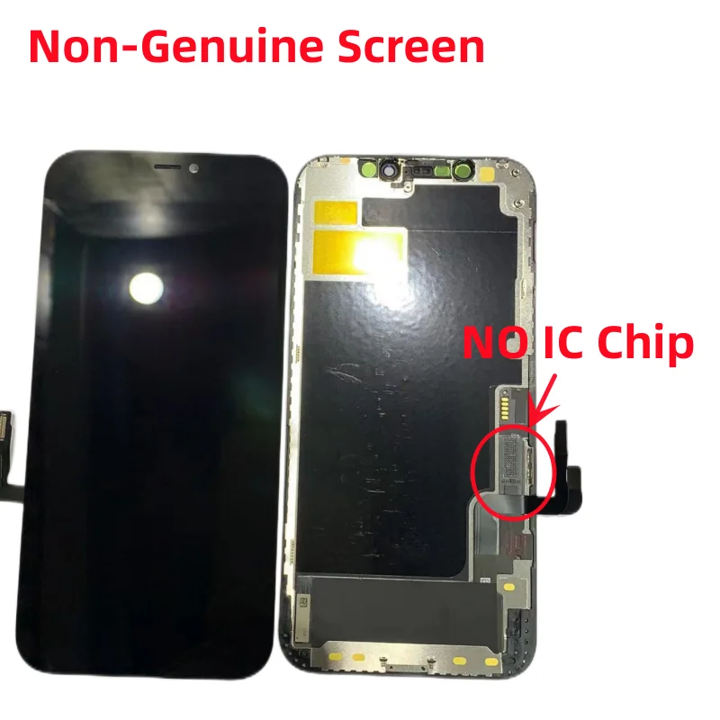 

1Pcs (NO TOUCH IC Chips) YK OLED Screen Display For iPhone 11 Pro Max 12 LCD Assembly (Solve Non-Genuine Screen Pop Up Problem)