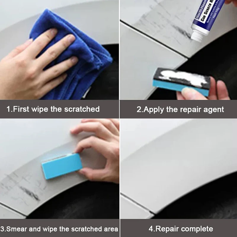 Car Scratch Remover Paint Care Tools Auto Swirl Remover Scratches Repair Polishing Auto Body Grinding Compound Anti Scratch Wax car scratch remover