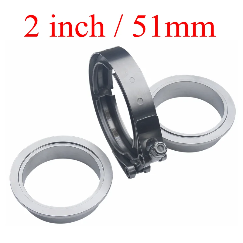 V Bande Pince D'échappement 2 pouces 2.5 pouces 3 pouces 3.5 pouces 4  pouces 51mm 63mm 76mm D'échappement Bride vband pince à Bande en V Pince de  Silencieux - AliExpress