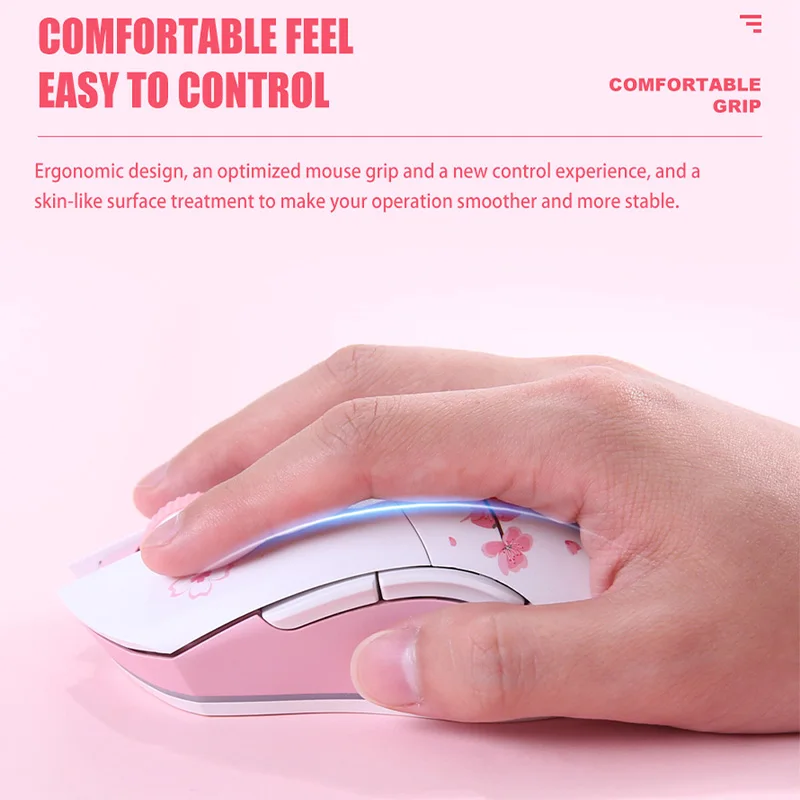 Dareu-modos Duplos Gamer Mouse Rgb 2.4g Ratos de Jogos com Fio sem Fio Bateria Recarregável Embutida de 930mah Conjunto Macro para pc Laptop - Imagem 3