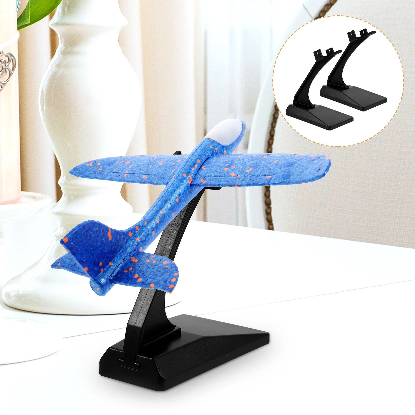 

Aircraft Models Stands Plastic Model Plane Display Stand Mini Plane Model Holder Without Airplane Model Aircraft