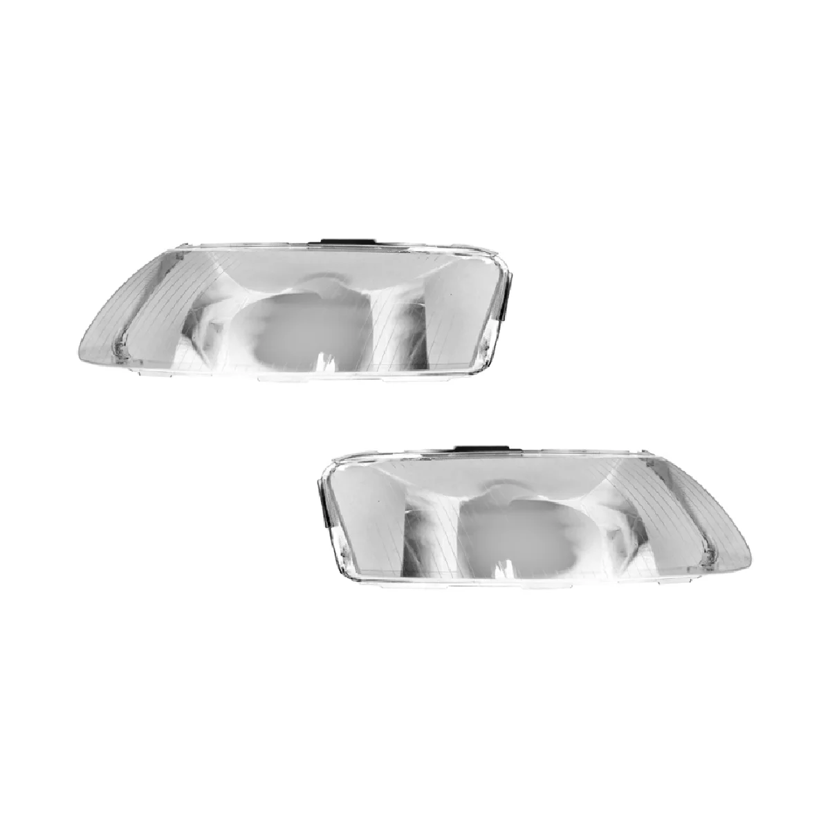 

1Pair Car Headlight Shell Lamp Shade Transparent Lens Cover Headlight Cover for Audi A6L 2006-2011
