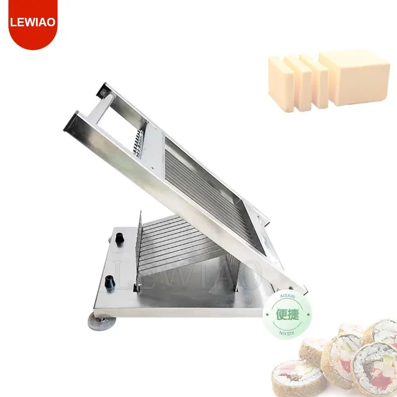 

304 Stainless Steel Manual Seaweed Sushi Roll Cutter Cutting Machine