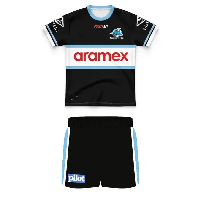thumbnail image 1 of Camiseta de rugby indígena para niños de los CANBERRA RAIDERS 2024, talla 16-26 (nombre y número personalizados), 1 of 5
