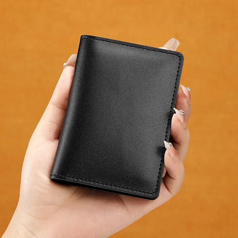 Wallet Card Holder Card Holder Credit Card Holder Card Wallet 2025 Real Leather Slim ID Credit Card Holder Men and Women Minimalism Cowhide ins Mini Ultrathin Cards Cases wallet