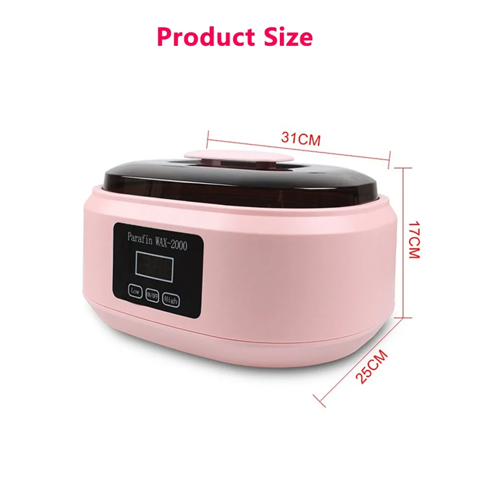 Wax Machine Professional 2L Hair Removal Smart Wax Heater Paraffin Skin Care Paraffin for Hand Foot Body Spa Wax Melting Machine 6