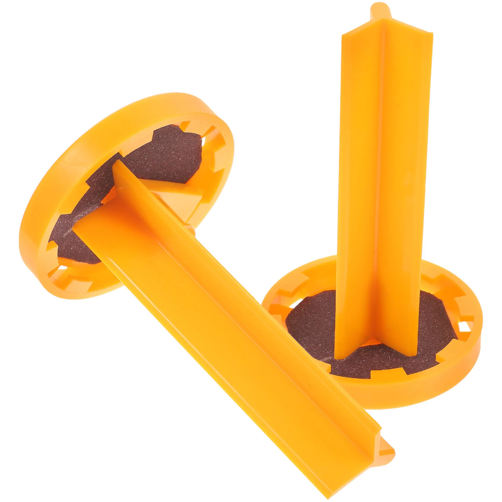 

2 Pcs Pool Cue Supply Tip Repairing Trimmer Billiard Tool Repairer Pool Shaper Burnisher Plastic File