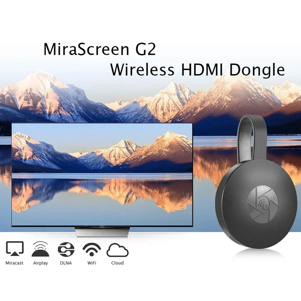 Mirroring HDMI wireless Dispositivo multiplo Telefono cellulare collegato alla TV HD 1080P Proiezione Computer Ipad WIFI Proiettore schermo live - immagine 3