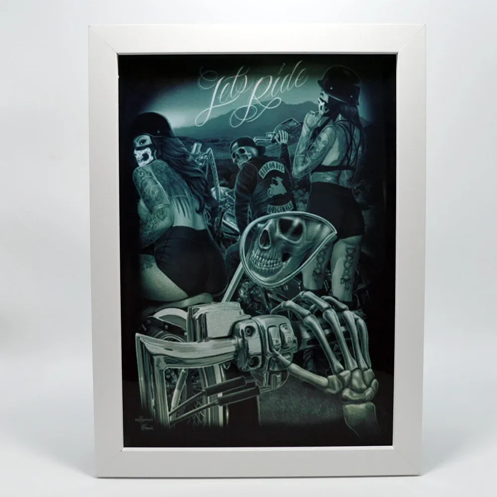 

Наклейка на стену «великий череп», виниловая, А3