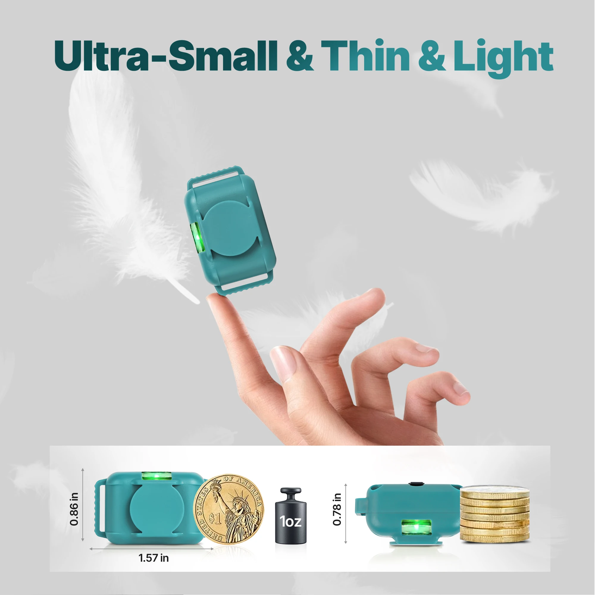 Cat Training Collar with Remote Electric Cats Vibration Collar 2000ft IPX7 Waterproof 3 Training Modes Beep Vibration Mode