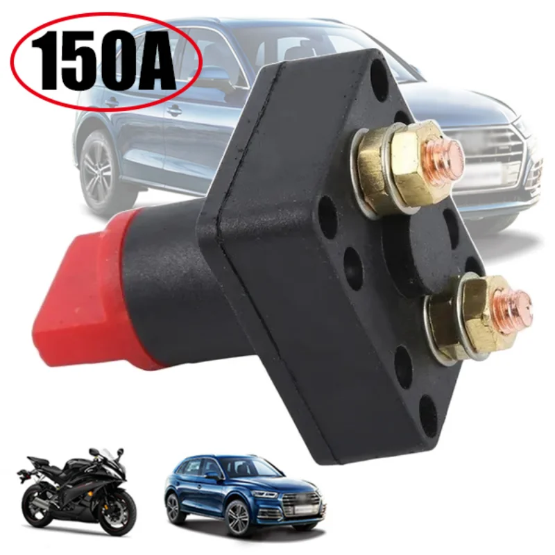 

150A Car Battery Rotary Switch Disconnect Power Safe Cut Off Disconnecter Auto Motorcycle Truck Boat Power Isolator Switches