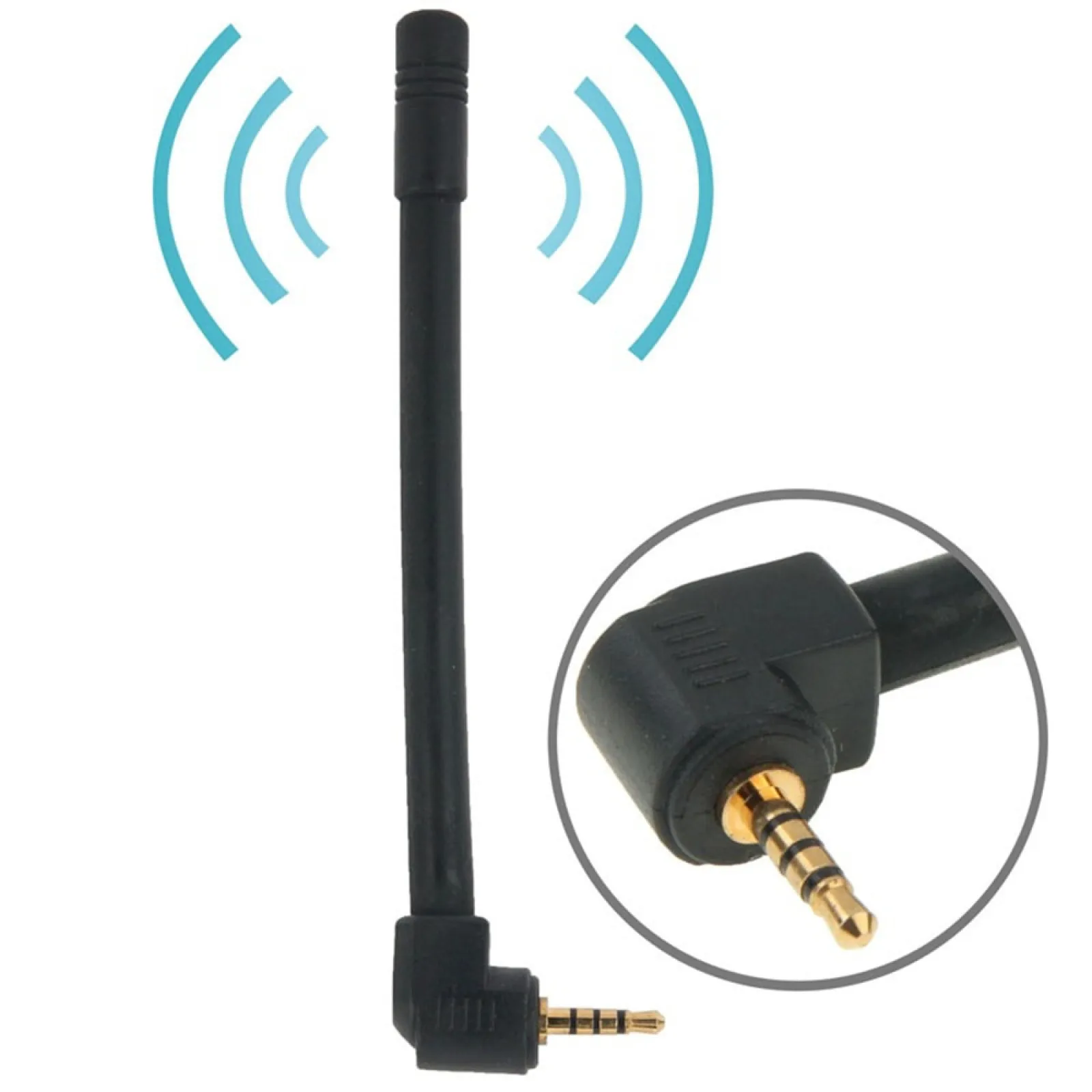 

FM Radio Antenna 3.5mm Male Interface Plug For Bose Wave Music System Indoor Sound Radio Stereo Receiver Accessories Plug & Play