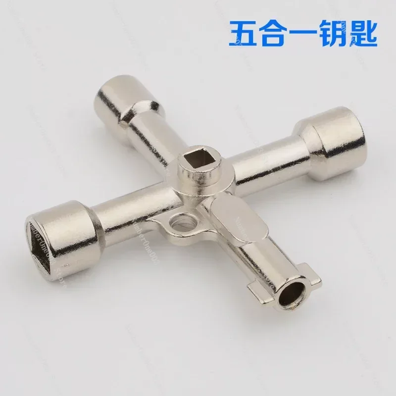 

Multifunctional Triangle Lock Key Electric Control Cabinet Four-corner Triangle Cross Key Elevator in High-speed Train Door