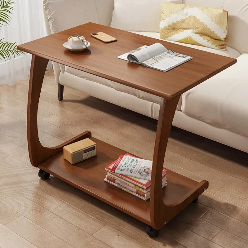 Wood Simple Coffee Table Moving Unique Space Saving Coffee Table Aesthetic Standing Modern Design Couchtisch Entrance Furniture