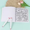 fuzzy hygges coloring book Creative Winter Animal Theme 40 Pages Stress Relief Winter Animal Coloring Book For Adults & Teens 5