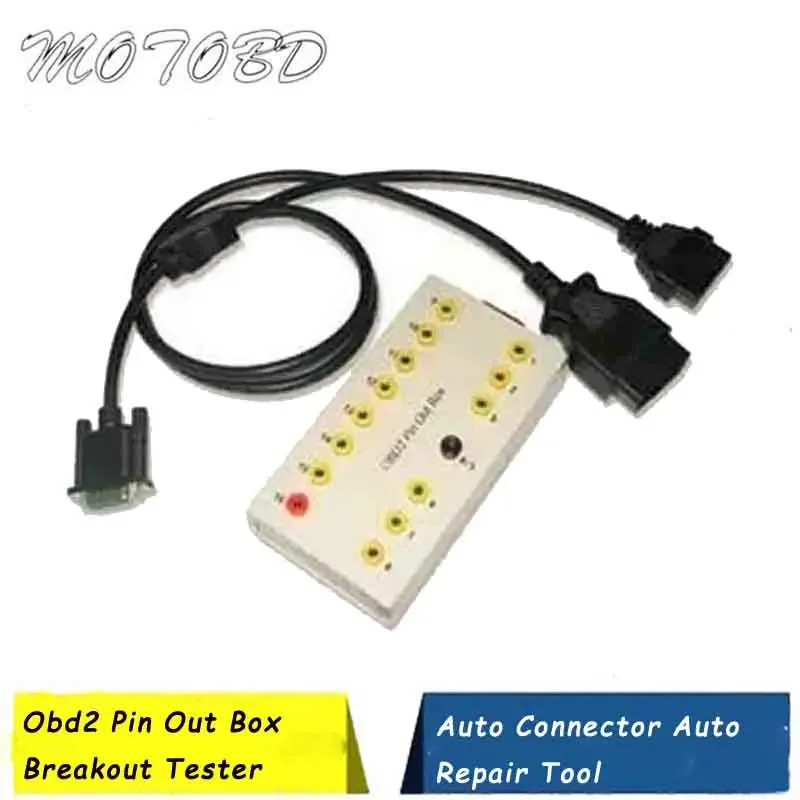 

Car Diagnostic Cable Obd2 Pinout OBD2 Pin Out Box Breakout Box Pin Tester Auto Connector Adapter, Pin Out Box Auto Repair Tools