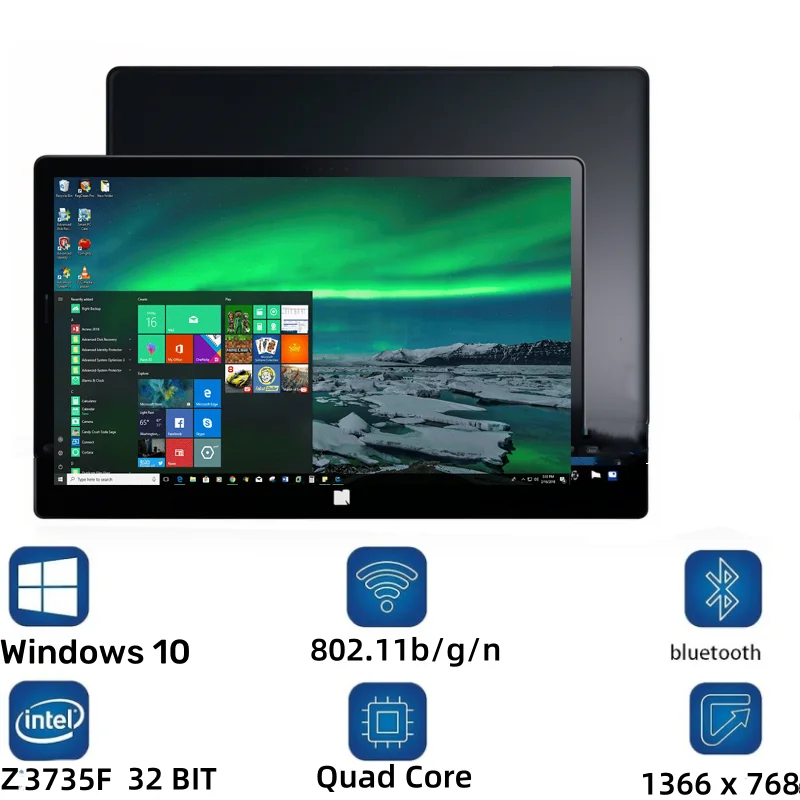 10.6 インチ Windows 10 C24 タブレット PC 2GB DDR RAM 32GB