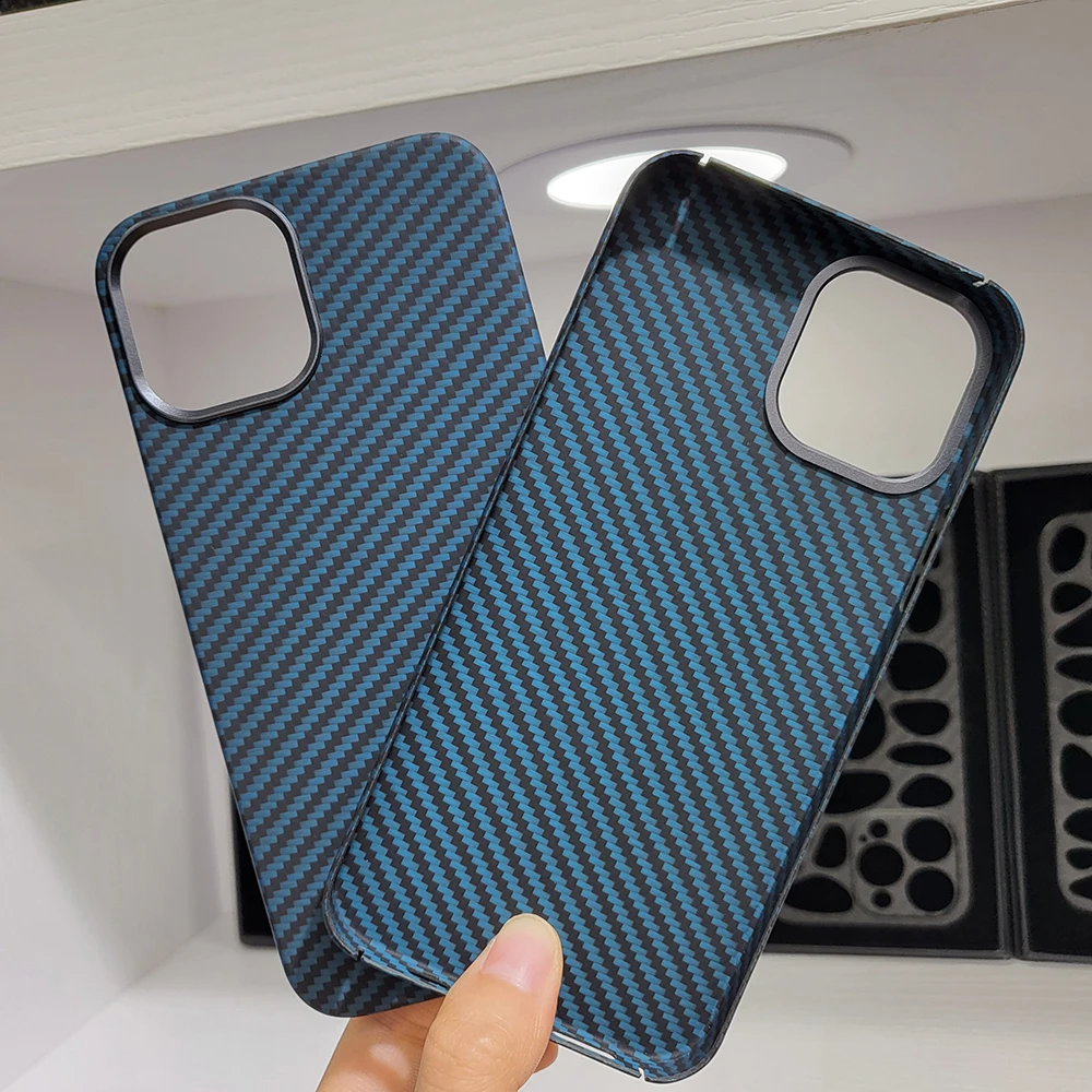 

New! Real Aramid Fiber Carbon Phone For iPhone 12 Pro iPhone12 Fiber For iPhone 12 Pro Max 12Promax CASE Cover