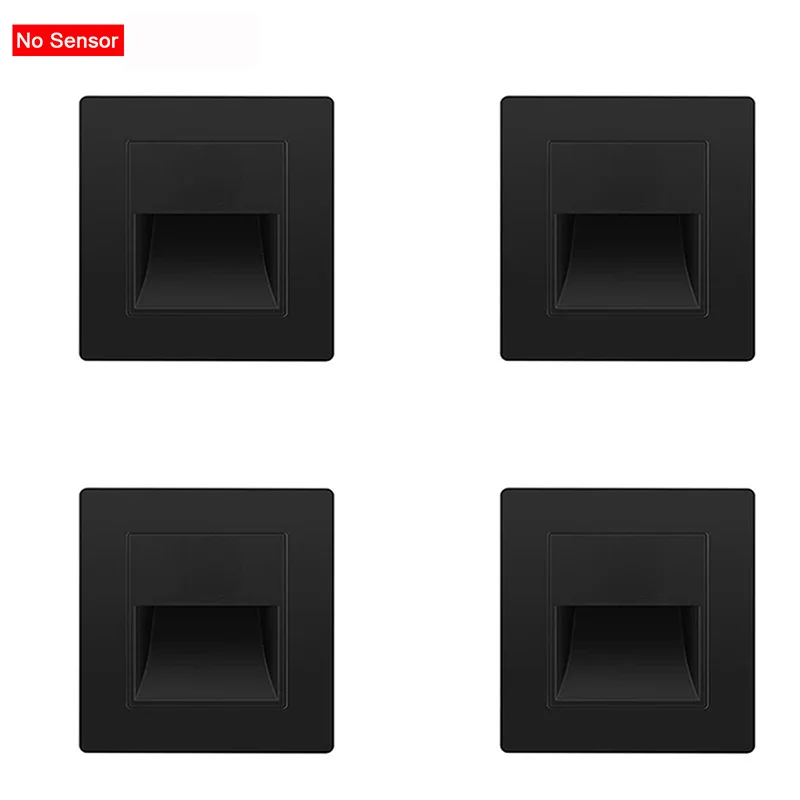 4psc black no sensor