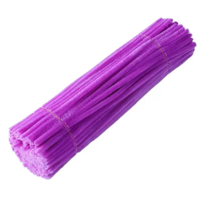 Colorful Chenille Stems for DIY Craft Supplies - 100 Pack