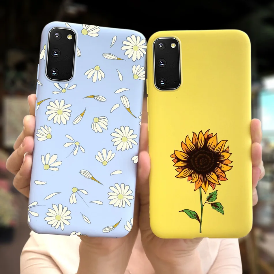 Fashion Girl Flower Candy Color Silicone Phone Case