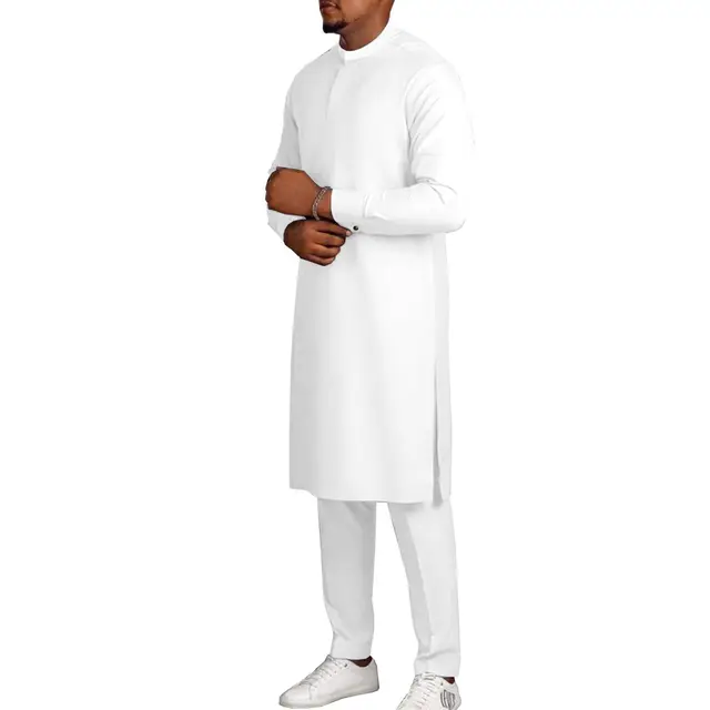 Shola Long Sleeve Kaftan Outfit - Image 5