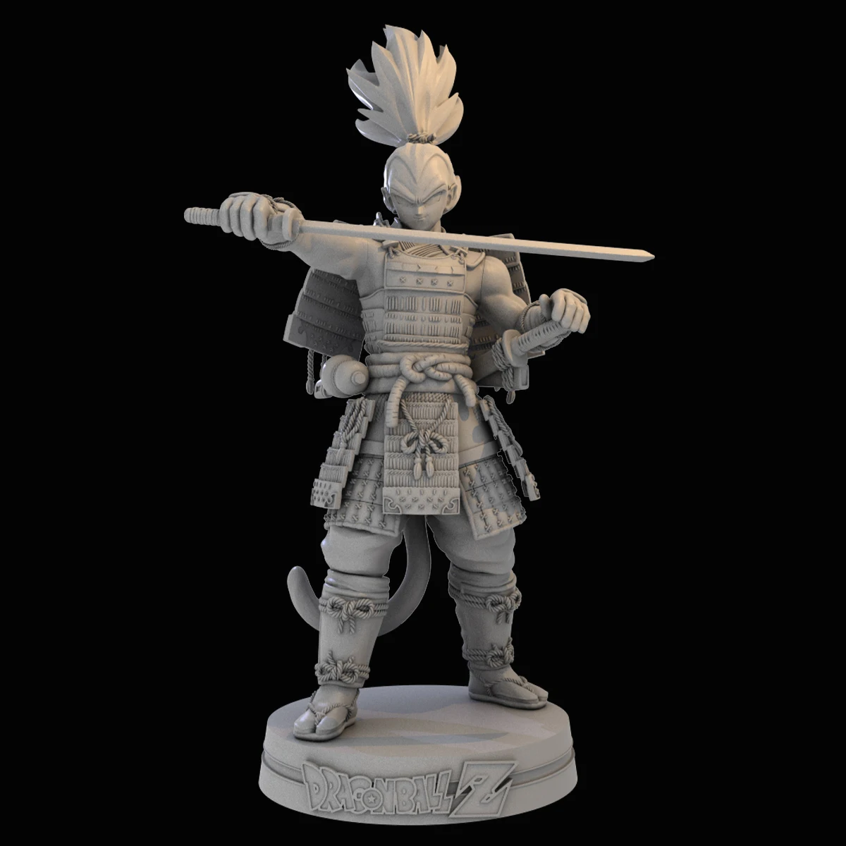 75mm Resin Unassembled Fantasy Warrior Figure Model Unpainted Garage