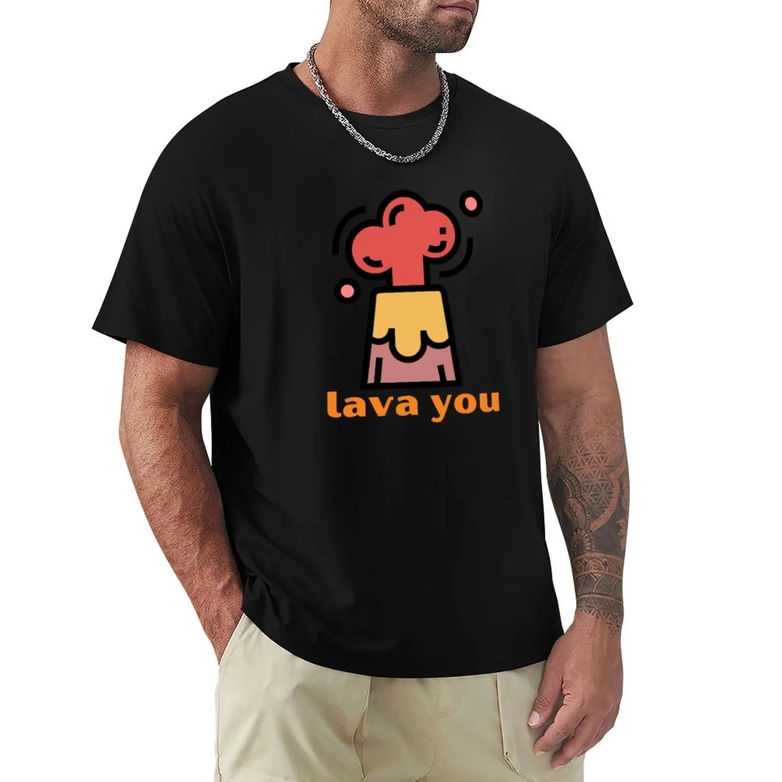 

I Lava You T-Shirt quick-drying blacks heavyweights summer tops funny t shirts for men