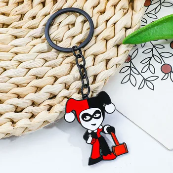 Figura di cartone animato Il Joker Portachiavi Divertenti accessori carini Portachiavi con ciondolo per amici Regali per feste di Halloween