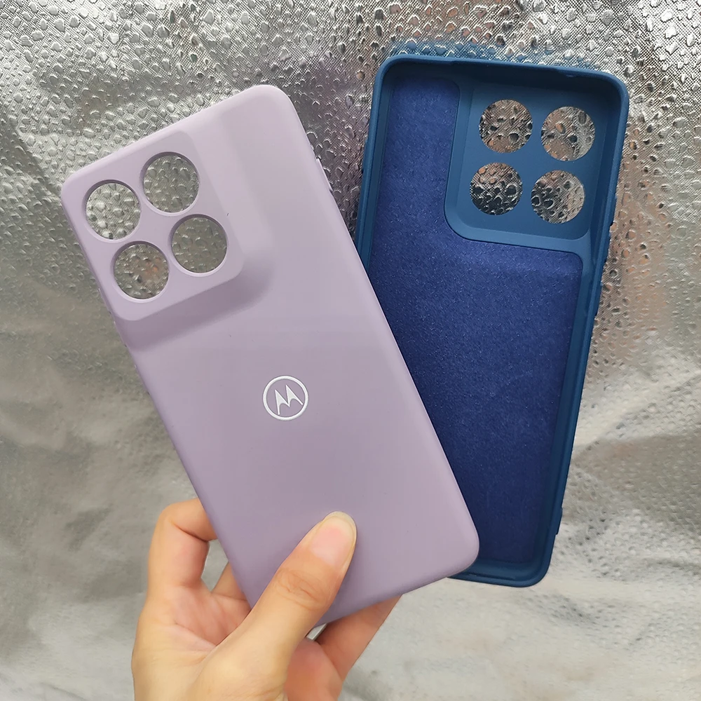 Liquid Silicone Shockproof Cover - Signature Case for Motorola Edge & Moto G Series