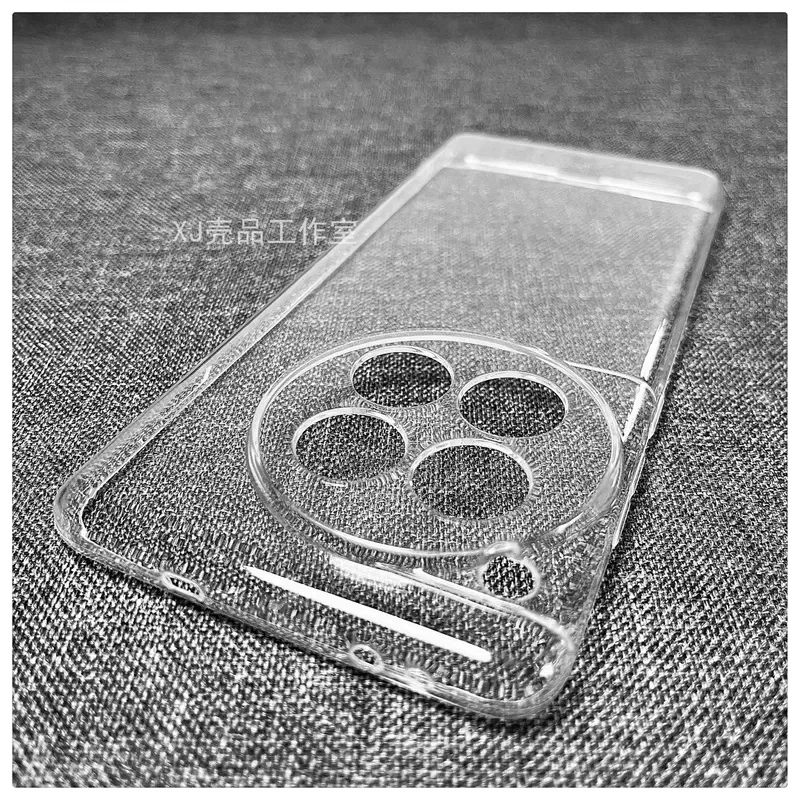 Luxury Plating Transparent TPU Silicone Phone Bumper Case