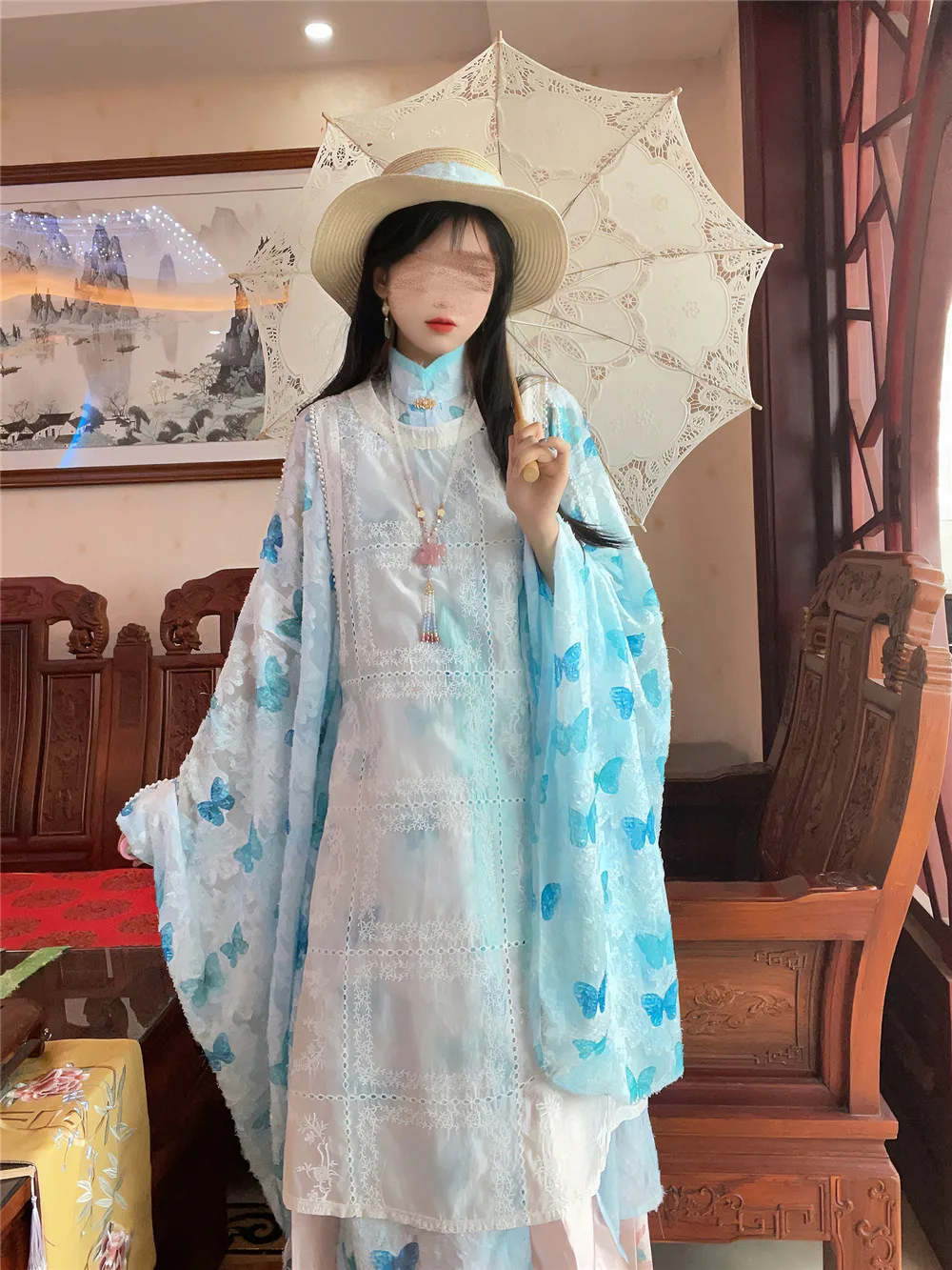   Ÿ Hanfu Ʈ   ǽ 纹   Į  ߱ ü Ƿ