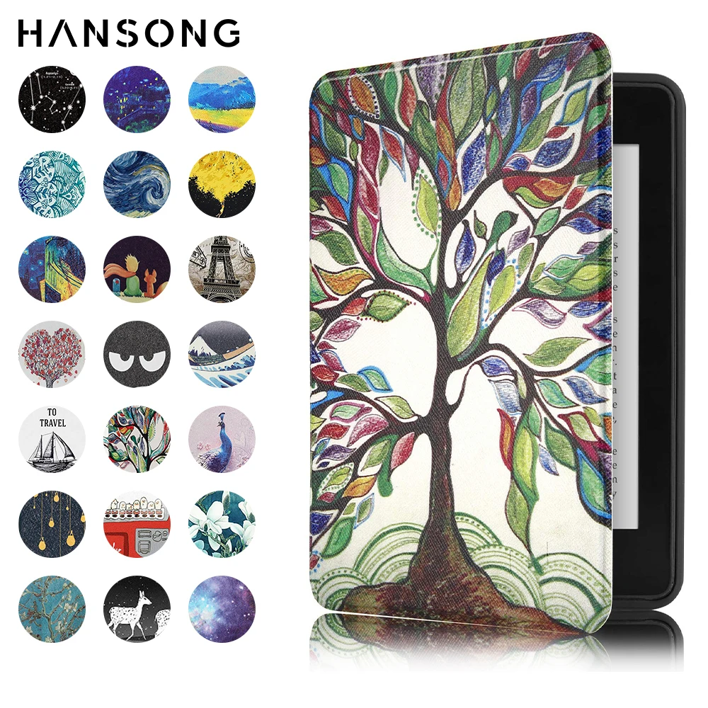 Capa Magnética Inteligente para Kindle Capa de Impressão para Kindle 10ª Geração 11ª Geração Paperwhite 6ª e 7ª Tudo Novo 2023