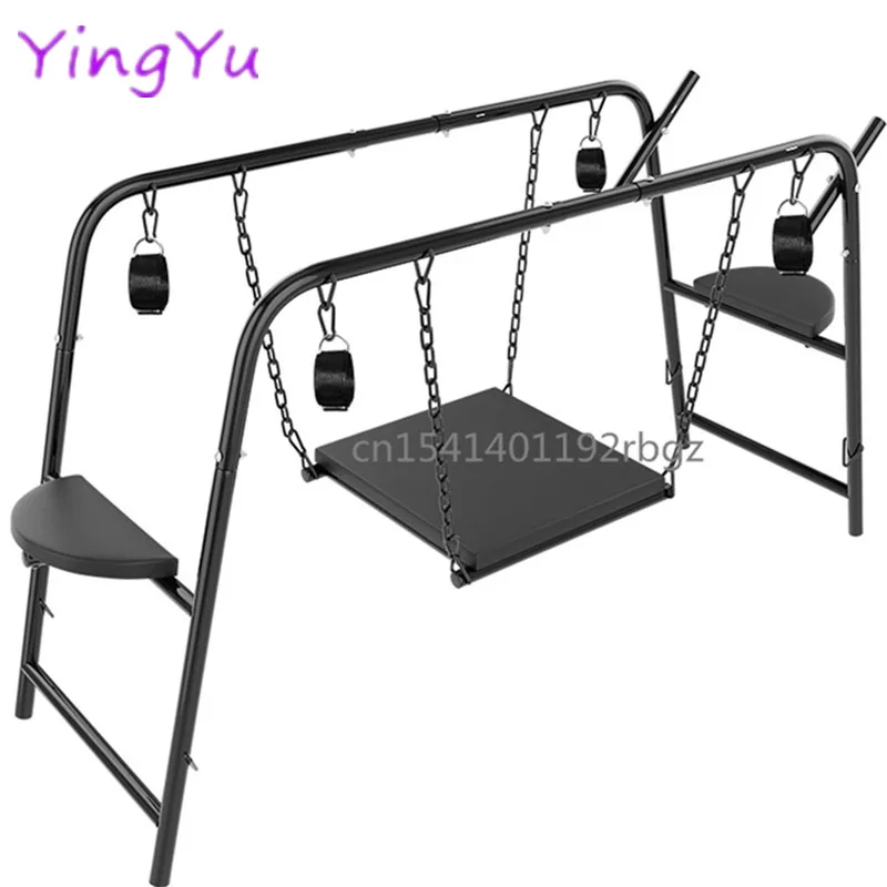 Training Room BDSM Sex Furniture Stretchable Love Chair Couples Adult Supplies Bondage Chair Multi function Position Assist Tool