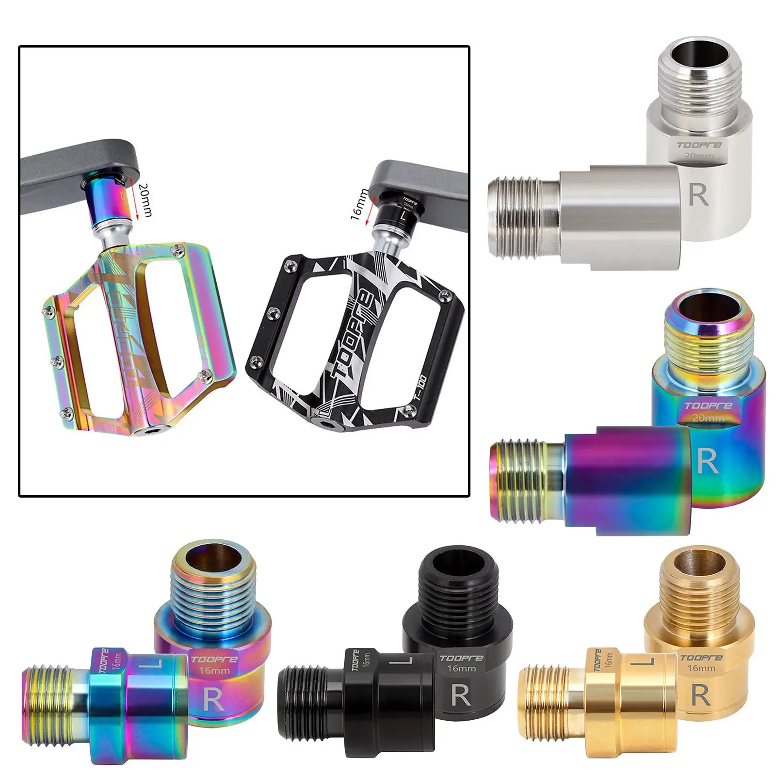 2x   ͽٴ, ̼ , Ŭ ׼, 16mm, 20mm