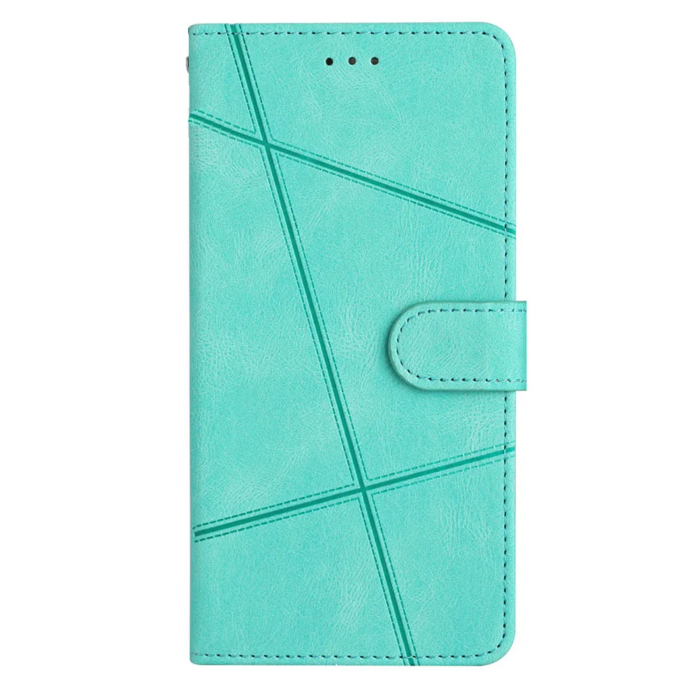 Magnetic Flip Leather Wallet Case with Card Holder and Stand – Anti-Fall Phone Cover