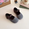New Spring Autumn Girls Leather Shoes Fashion Dot Polka Printed Children's Flats Causal Soft Bottom Kids Princess Ballet Shoes 5