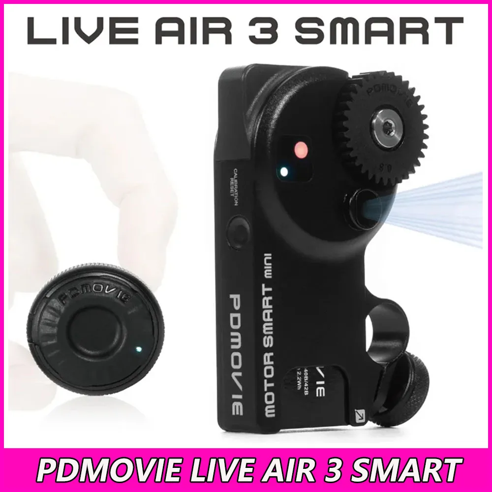 Pdmovie Live Air 3 Sistema Di Controllo Dell'Obiettivo Wireless/Sistema Di Messa A Fuoco Wireless 100M Dispositivo Volantino Con Telecomando Wireless