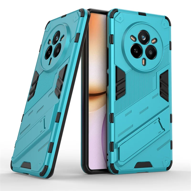 Magnetic Armor Shockproof Phone Case with Kickstand Back Cover