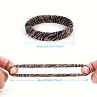 10/20/30/50/100pcs Women's Leopard Print Fashion Hair Tie Autumn and Winter High Elasticity Ponytail Hair Rope Headwear - Image 6