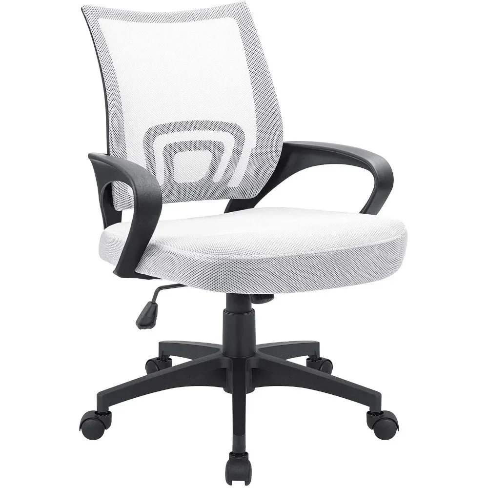 silla-de-oficina-con-respaldo-medio-sillon-de-escritorio-giratorio-de-malla-con-reposabrazos-blanco-muebles-de-ordenador-cojin-barato-para-juegos