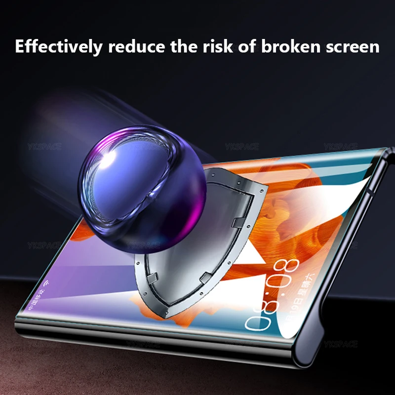 2-Pack Full Coverage HD Clear Matte Frosted Hydrogel Screen Protectors