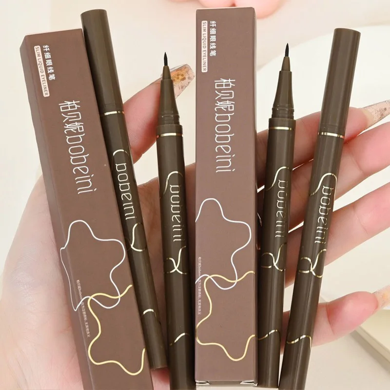 Long-lasting Eyeliner Pen Smooth Durable Slim Quick-drying Slender Eyelashes Eyeliner Pen 4 Colors Waterproof Non-smudge 0.05mm liquid eyeliner,makeup pen,eyeliner pencil,eyeshadow eyeliner,eyeliner paste
